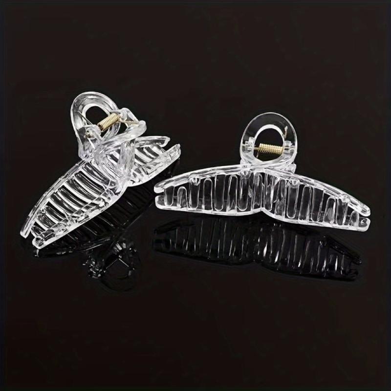 Clear Frame DIY Hair Claw Minimalist Banana Clip Headwear
