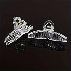 Clear Frame DIY Hair Claw Minimalist Banana Clip Headwear