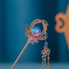 Ancient Style Headdress Hairpin Tassel Retro Women's Updo Hair Accessories
