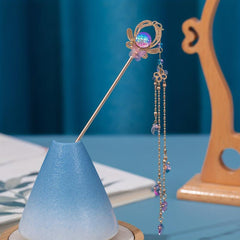 Ancient Style Headdress Hairpin Tassel Retro Women's Updo Hair Accessories