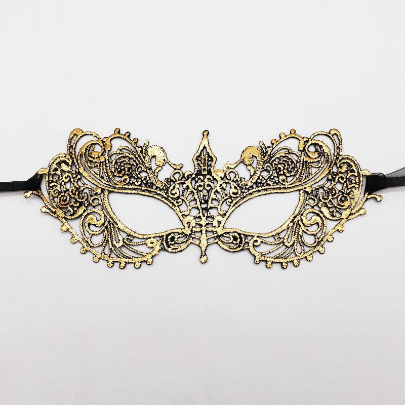 Halloween Party Lace Mask - Half Face Styling, Sexy Costume Party Mask