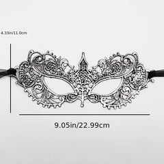Halloween Party Lace Mask - Half Face Styling, Sexy Costume Party Mask