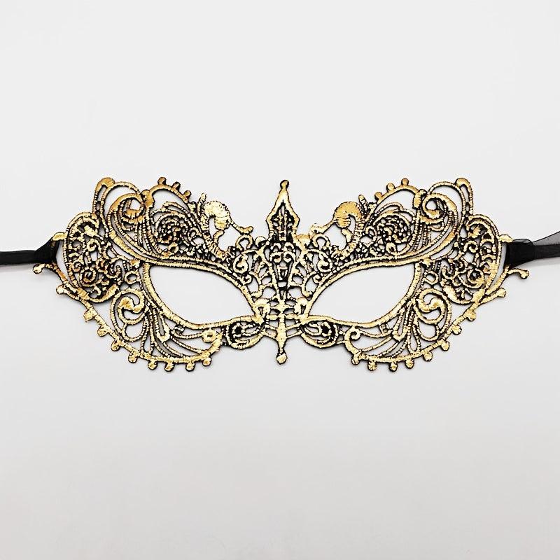 Halloween Party Lace Mask - Half Face Styling, Sexy Costume Party Mask