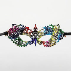 Halloween Party Lace Mask - Half Face Styling, Sexy Costume Party Mask