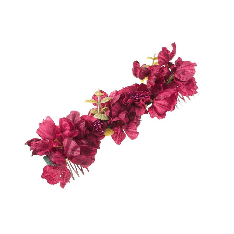Bohemian Style Flower Hair Comb for Women