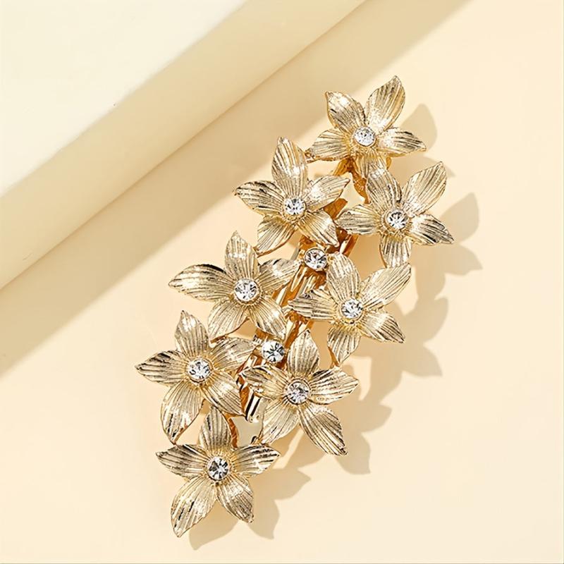 Vintage Crystal Bridal Comb Hair Accessories - Divine Style