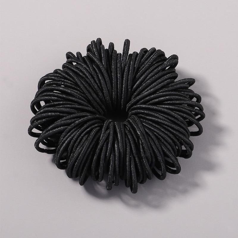 100 Hair Tie Elastic Rubber Band Kids Headband Accessories