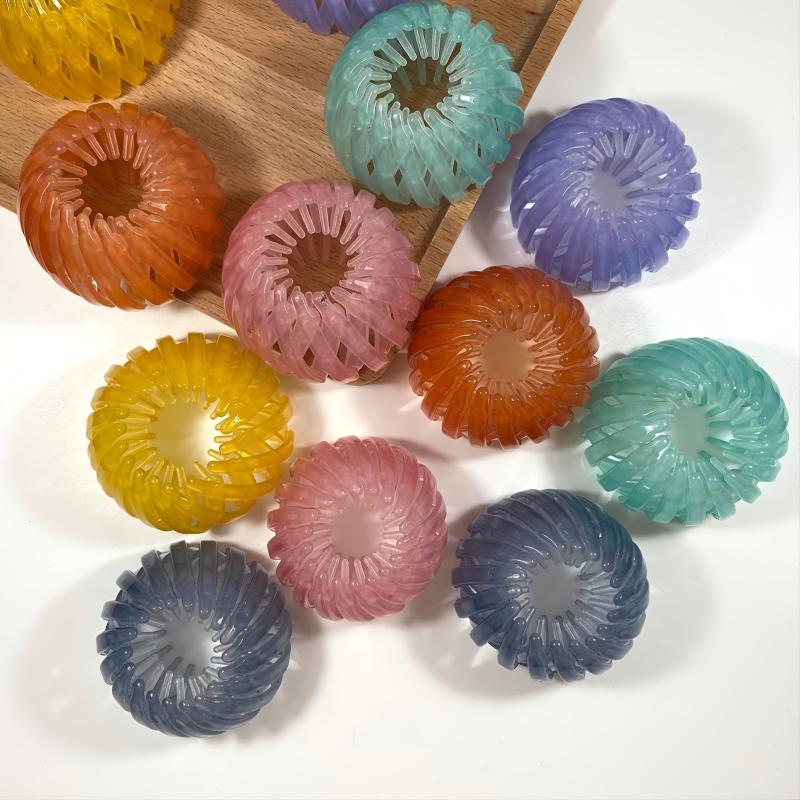 Bird Nest Hair Clips Bun Maker Ponytail Holder for Women