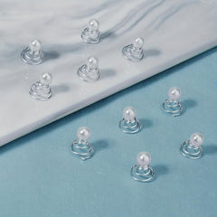 Kids Bun Hair Clip Accessories 10pcs Pack