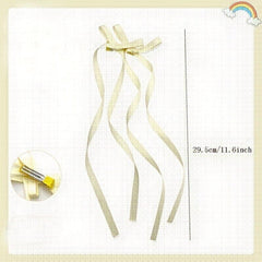 Ribbon Bow Hair Clip Hair Tie Streamer Hair Accessories