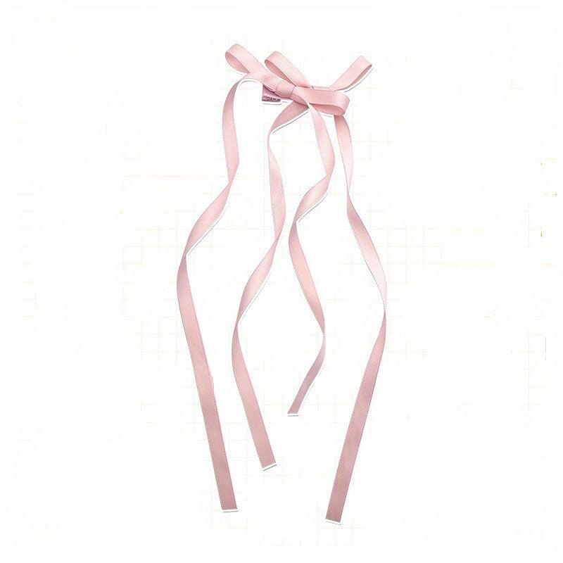 Ribbon Bow Hair Clip Hair Tie Streamer Hair Accessories