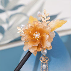 Wooden Hairpin Ancient Style Hair Stick Ponytail Holder