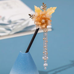 Wooden Hairpin Ancient Style Hair Stick Ponytail Holder