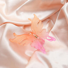 Gradient Butterfly Hair Claw Clip Strong Grip Thick Hair Accessories