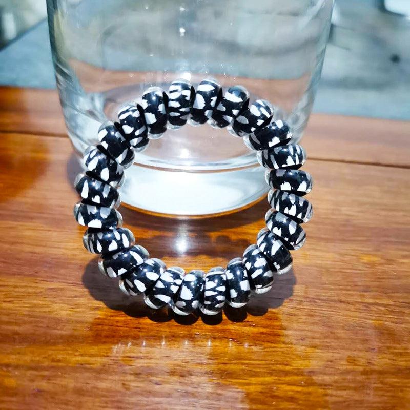 Leopard Pattern Hair Tie Ponytail Holder Hair Accessories