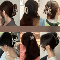 67pcs Hair Accessories Set Claw Clip Elastic Hair Tie Sweet Duckbill Clip