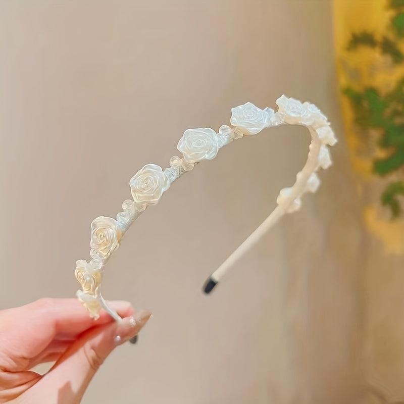 Crystal Flower Hairband Headband Hair Accessories For Girls Women