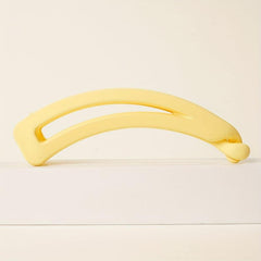 3pcs Lemon Yellow Banana Clips Hair Accessories