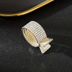 Rhinestone Hair Clip Ponytail Buckle for Women