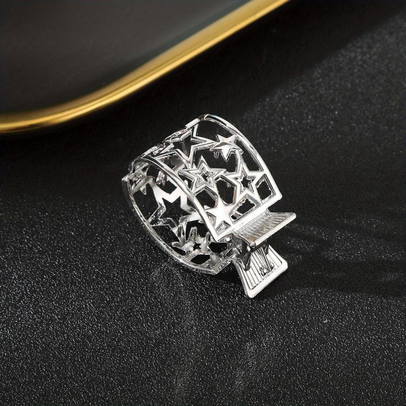 Rhinestone Hair Clip Ponytail Buckle for Women