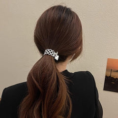 Rhinestone Hair Clip Ponytail Buckle for Women