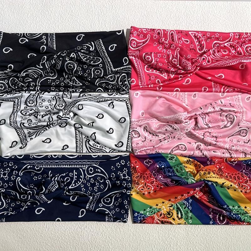 3pcs Boho Style Headband Sports Yoga Fitness Running Bandana