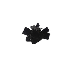 Velvet Bow Hairpin Hair Accessories Women's Solid Hairpin