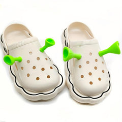 4PCS Cartoon Shoe Charms Garden Shoes Accessories Women Kid's Party