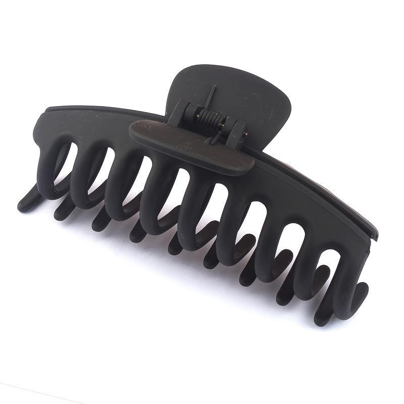 Matte Big Hair Claw Clips for Thick Hair - Set of 4