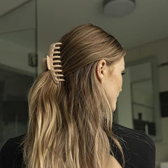 Matte Big Hair Claw Clips for Thick Hair - Set of 4