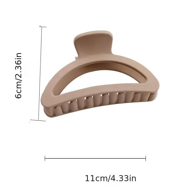 Resin Solid Hair Claw Clip Strong Hold Grip Hair Jaw Clip