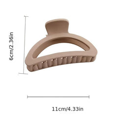 Resin Solid Hair Claw Clip Strong Hold Grip Hair Jaw Clip