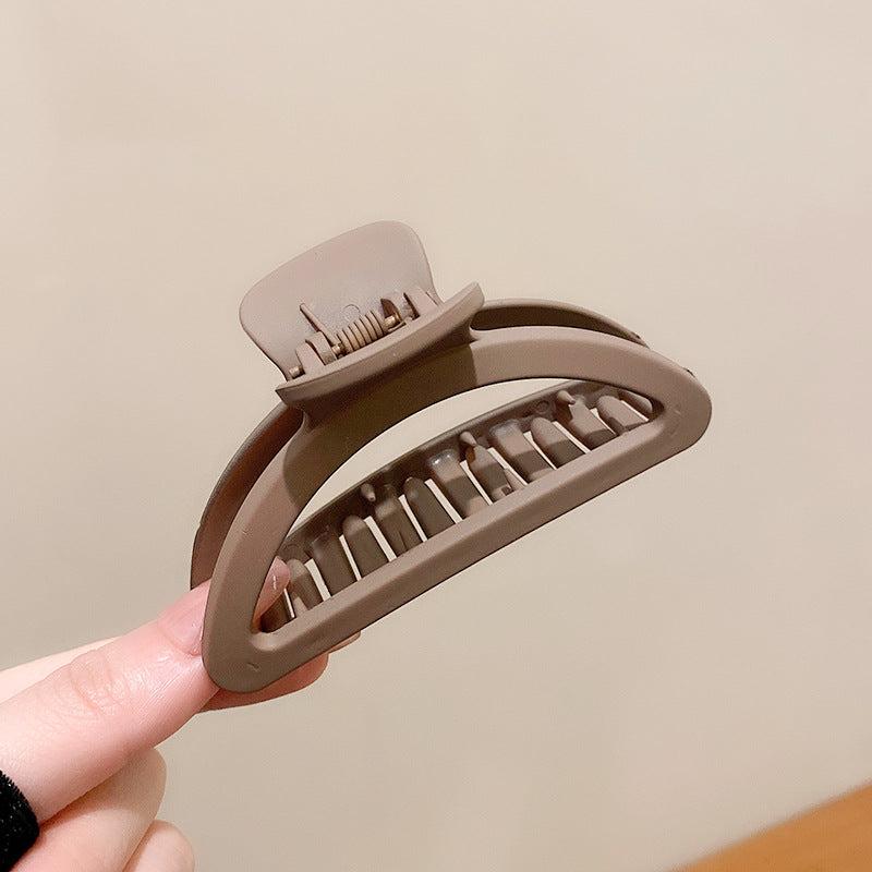 Resin Solid Hair Claw Clip Strong Hold Grip Hair Jaw Clip