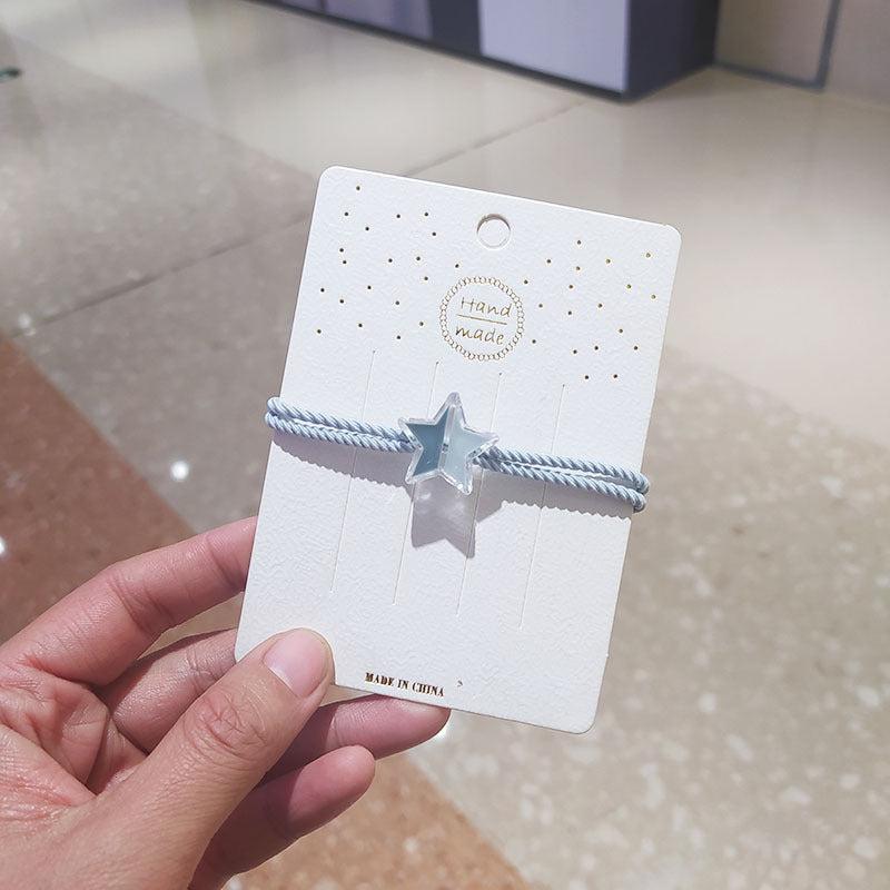 Wishing Star Bracelet Hair Ties Hair Accessories For Toddlers