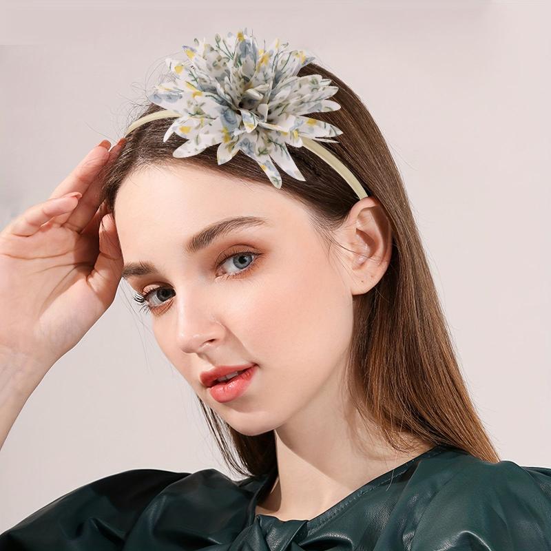 6pcs Vintage Floral Pattern Headbands for Women Girls