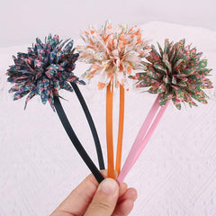 6pcs Vintage Floral Pattern Headbands for Women Girls