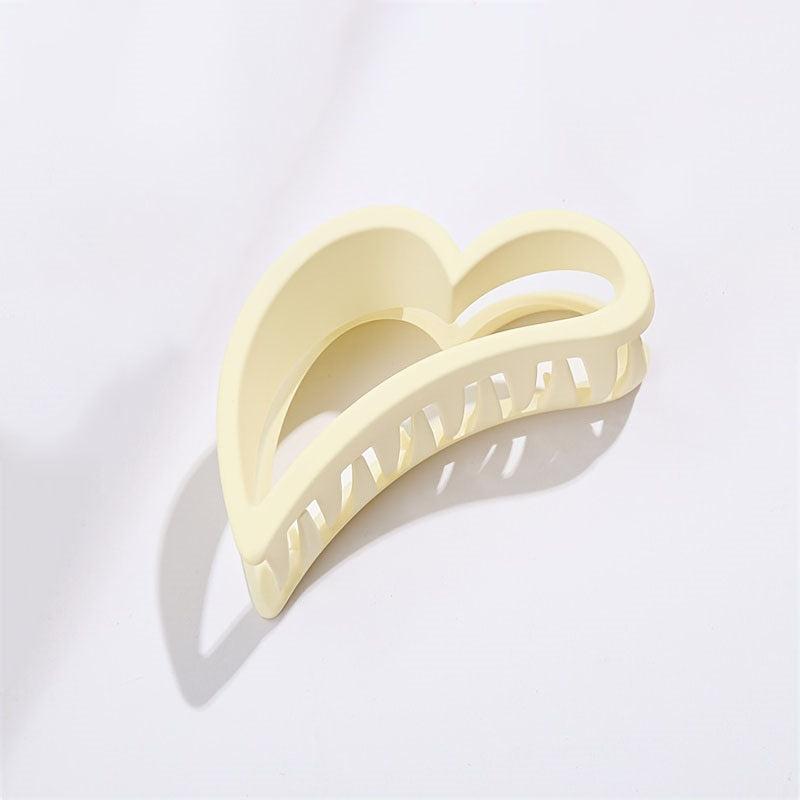 Matte Hair Claw Hollow Shark Claw Style Hair Accessories For Women