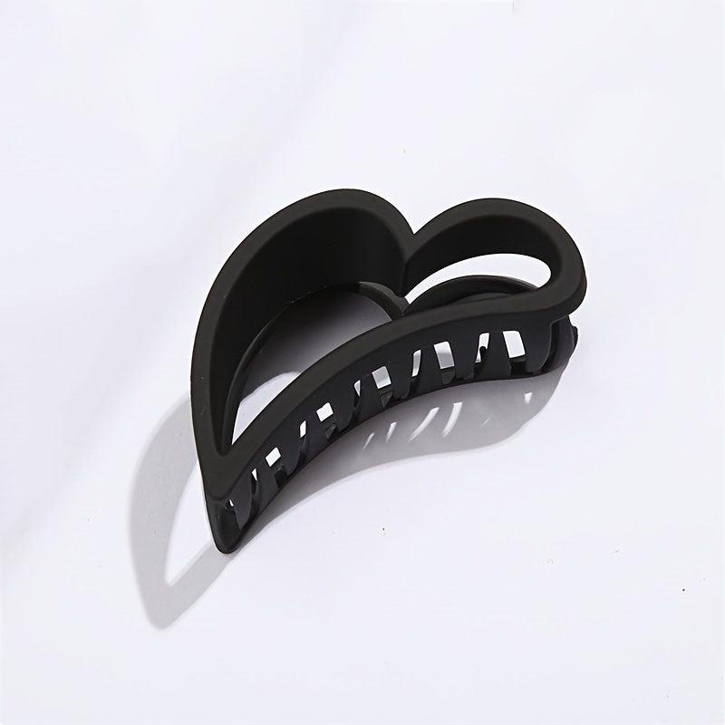 Matte Hair Claw Hollow Shark Claw Style Hair Accessories For Women