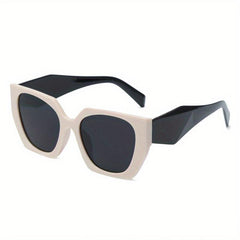 Y2K Polygon Sunglasses UV400 Sun Shades Glasses for Summer Beach