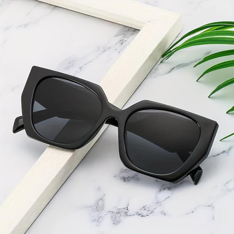 Y2K Polygon Sunglasses UV400 Sun Shades Glasses for Summer Beach