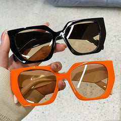 Y2K Polygon Sunglasses UV400 Sun Shades Glasses for Summer Beach