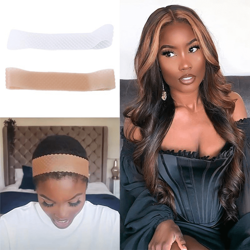 Silicone Wig Grip Band Hold Wig Headband Flexible Silicon Wig Elastic Band