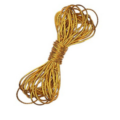 Metallic Cord Stretchy Ribbon Ties for Hair