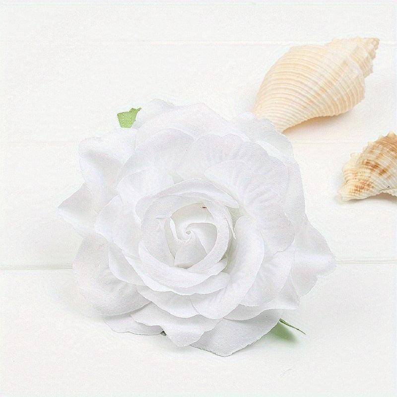 Rose Hair Clip for Women Girls Wedding Party