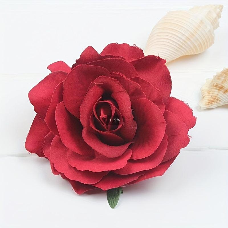 Rose Hair Clip for Women Girls Wedding Party