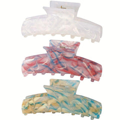 Colorful Acetate Hair Claw for Women Girls