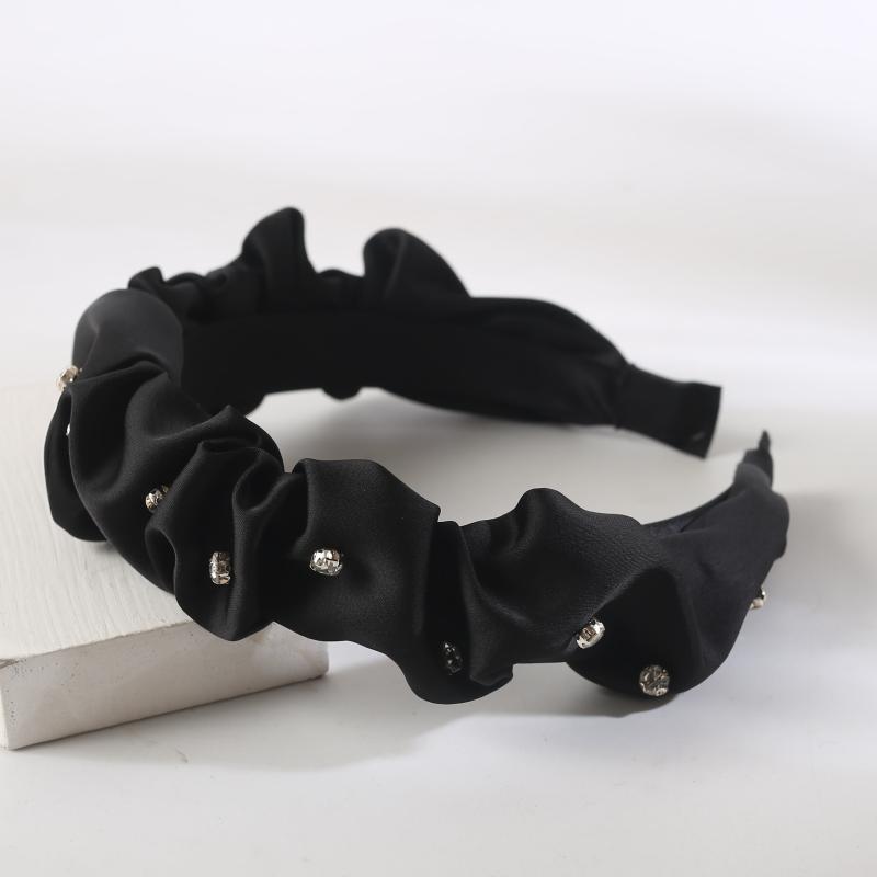 Rhinestone Hair Band SimpleSatin Headband Hair Accessories