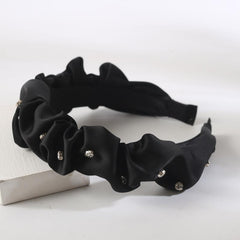 Rhinestone Hair Band SimpleSatin Headband Hair Accessories