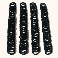 100pcs Non Slip Hair Tie Ponytail Holder Elastic Hair Accessory