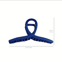 Large Solid Shark Claw Hair Claw for Women